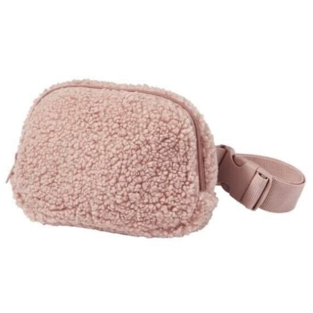 ULTA Beauty Sherpa Fleece Fanny Pack Belt Bag Pouch